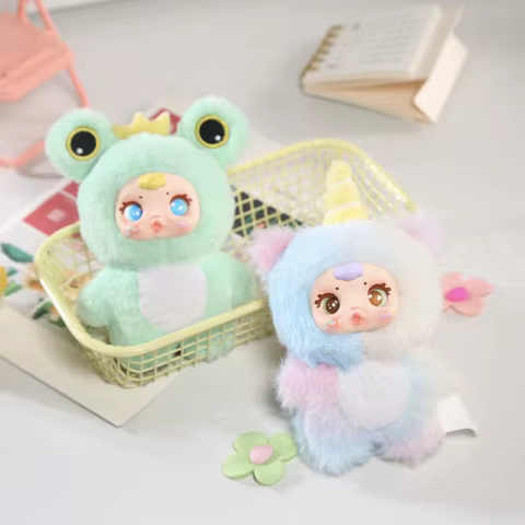 2025Original 1:1 New Cute Milk Candy Keychain Mysterious Blind Box Car Key Decoration Backpack Pendant Doll Small Gift Wholesale 12 best sales toyandona - №1