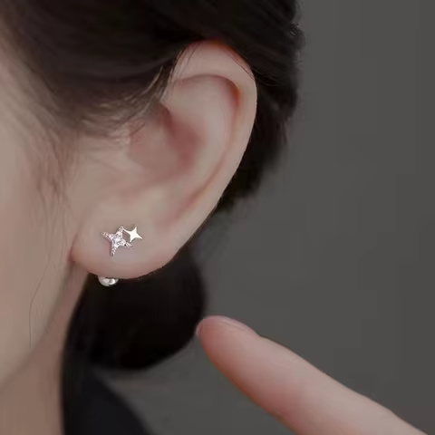 8 best sales earrings glitter - №7