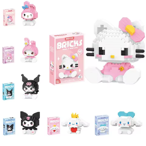 8 best sales hello kitty legos - №7