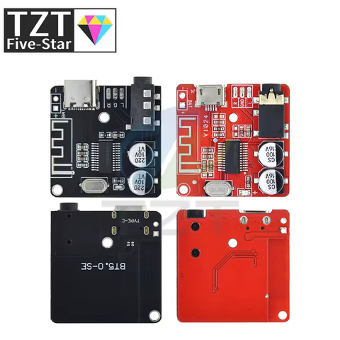 MP3 Bluetooth Decoder Board Lossless Car Speaker Audio Amplifier Board Modified Bluetooth 5.0 Circuit Stereo Receiver Module 5V 8 best sales 5v bluetooth receiver amplifier board - №1
