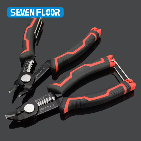 Wire Stripper Pliers Automatic Stripping Cutter Cable Wire Crimping Electrician Repair Tools Wire Stripper Tool hand tools 10 best sales technician - №4