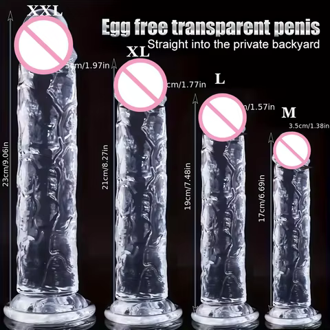 1pc Realistic Jelly Dildo with Suction Cup Mini Huge Anal Plug for Men Women Pleasure Sex Toy Massage of Prostate Chudi Erotic 12 best sales suction cup prostate - №7