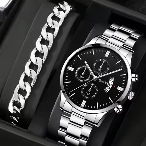 Fashion Men Watch Luxury Calendar Quartz Wrist Watch Business Watches Man Clock Male Bracelet Wristwatch 10 best sales swiss military watches - №5