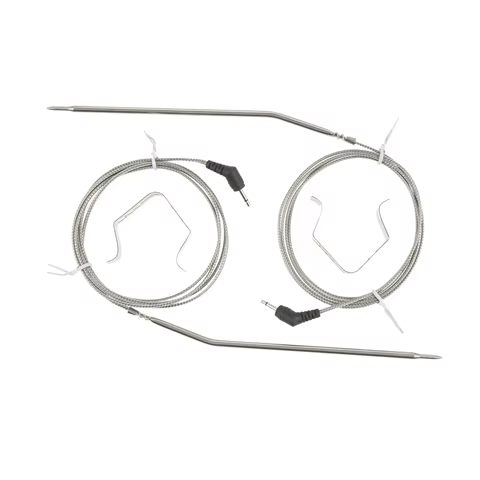 2sets Meet Thermometer Probes Stainless Steel TP20 TP25 TP08S Replacement Thermopro TP17 TP16 TP-07 TP06S TP04 TP09 Parts 12 best sales tp04 - №11