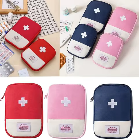 First Aid Kit Pouch Home Medicine Storage Bag Suitable For Outdoor Travel Medical Bag Home Rescue Emergency Survival Kit 8 best sales pharma - №5
