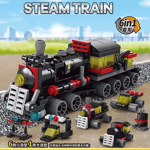 12 best sales lego compatible train - №2