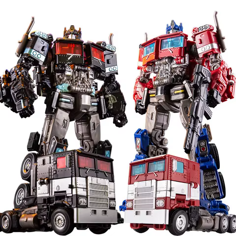 Transformation Toys Robot Car Alloy Plastic YS04A Optimu Prim Action Figure Anime Movie Series Children Birthday Gift 6 best sales transformers new age - №5