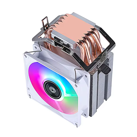 PC Air-Cooled Radiator CPU Cooling Fan 2/4/6 Heat Pipe Cooler Installing LGA2011 x79 x99 E5 2066 2099 115x 1200 1700 i5 i7 AMD 12 best sales graphic card cooler - №12