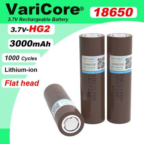 12 best sales lithium battery 18650 - №12