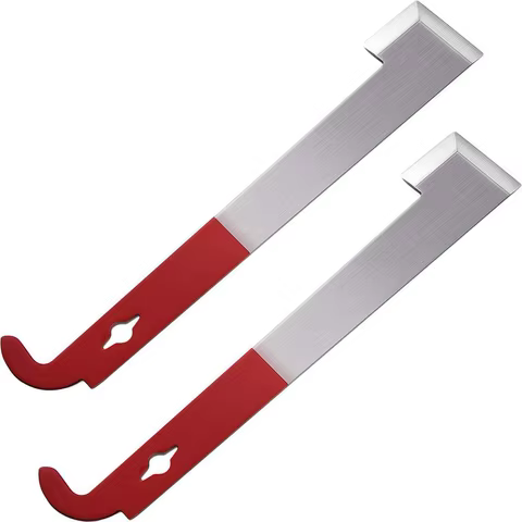 27cm Beekeeping Steel J Shape J-type Tool Bee Multifunctional Hook Tools Curved Red Tail Hive Scraper Beekeeping U4K6 12 best sales beekeeper tools - №10