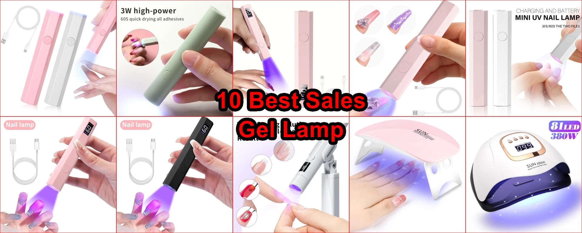 best UV LED nail dryer 2025