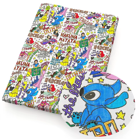 12 best sales lilo and stitch fabric - №6