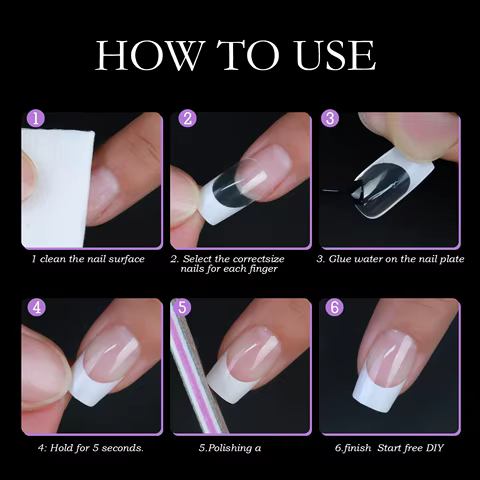 6 best sales arcylic nails - №6