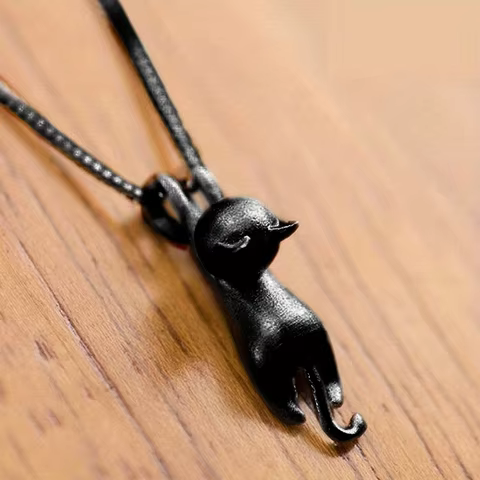 10 best sales leopard necklace - №6