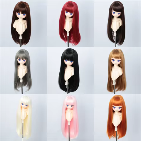 12 best sales 20cm doll wig - №11