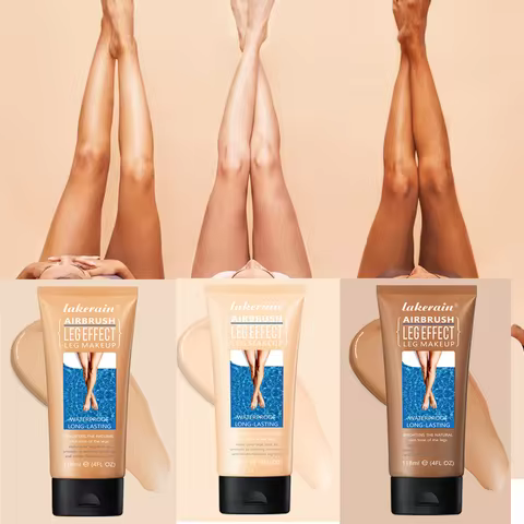 Waterproof Long Lasting Leg Makeup Lotion Even Skin Tone Body Foundation Body Tanning Cream Medium Bronze Leg Makeup 8 best sales starbody tan - №2