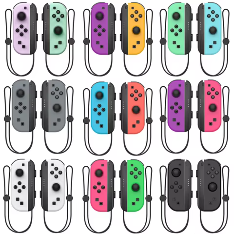 Multiple Colors Joy pad Controller For Nintendo Switch Wireless Gamepad Dual Vibration Joycons Switch Controllers Joystick 10 best sales switch pad - №9
