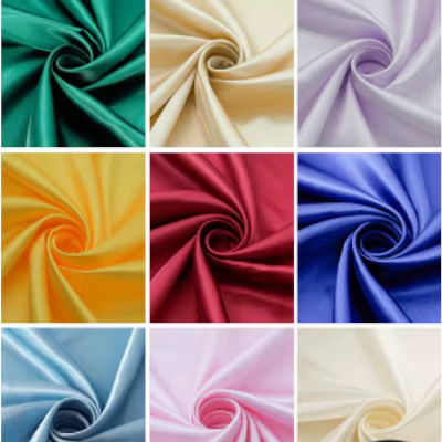 10 best sales green satin fabric - №9