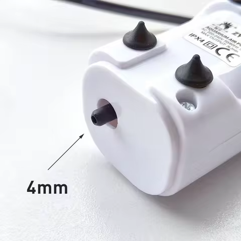 3W Silent Aquarium Air Pump Ultra Silent Fish Tank Air Compressor 220V-240V 110V Bubble Pump for Aquarium Oxygenation 10 best sales aquarium air compressor - №9