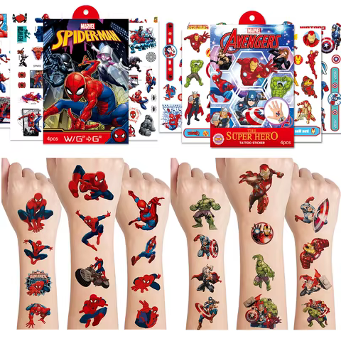 10 best sales cartoon tattoo - №4