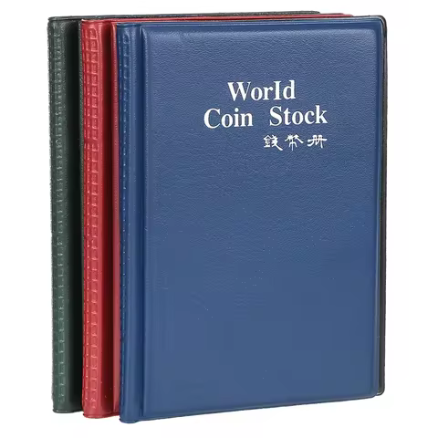 For Collector Coin Holder Albums Mini Penny Coin Storage Bag Collecting Money Organizer 120 Pockets Coins Collection Album Book 12 best sales album coin - №3