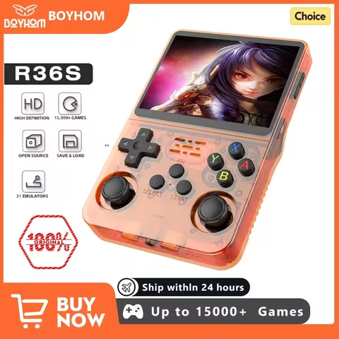 Open Source R36S Retro Handheld Video Game Console Linux System 3.5 Inch IPS Screen Portable Pocket Video Player 64GB 128G Games 8 best sales a12 - №5