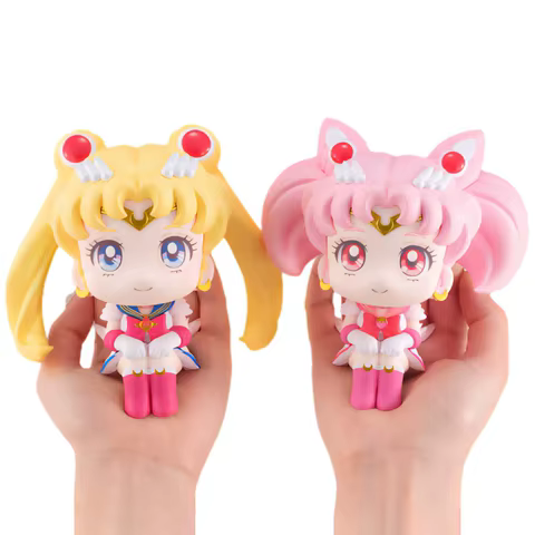 Q Version Sailor Moon Anime Figure Kawaii Sailor Mars Jupiter Mercury Venus Action Figure PVC Collection Model Doll Toy for Kids 8 best sales action figure sailor moon - №5