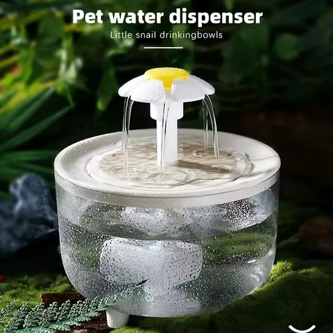 Pet Water Fountain Automatic Cat Drink Bowl Filter USB Electric Mute Pet Drinking Dispenser Drinker For Cats Water Filter 12 best sales cat water bowl - №10