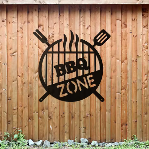 8 best sales bbq sign - №3