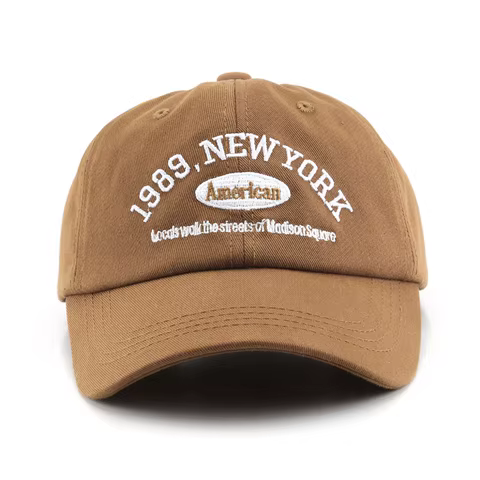 Men and Woman's Baseball Caps Adjustable Casual Embroidered 1989 New York American Cotton Sun Hats Unisex Solid Color Visor Hats 10 best sales custom visor - №1