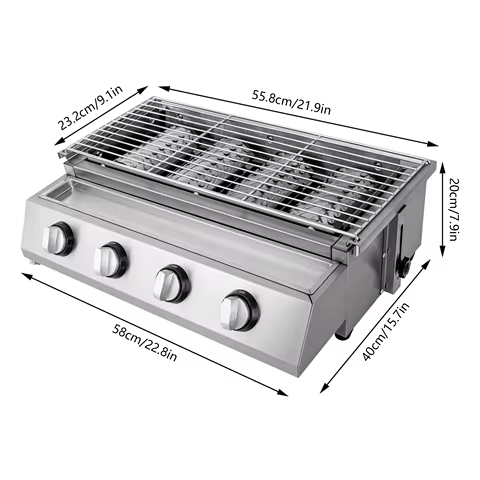 10 best sales smoke grill - №8