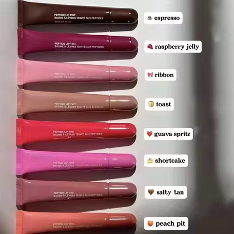 9 Colors Lip Glosses Plump Moisturizing Lip Glaze Essence Gel Oil Long Lasting Nourishing Lipstick Care Products For Women Girls 12 best sales youliyoula makeup set - №3