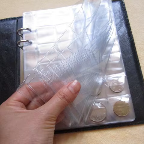 480/120 Pockets Large-capacity Coin Collection Book Ancient Coin Binder Collection Album Royal Commemorative Volume Folder Hold 12 best sales album coin - №6