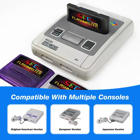 SFC Game Card 3000 in 1 With 8GB TF Card Game Card For Nintendo SNES SFC Game Console With TF Card 10 best sales famicom nes - №6
