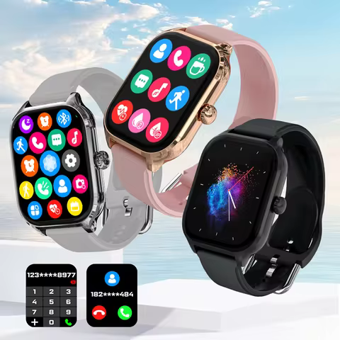 LAXASFIT H9 Smart Watch Dialing Answering Calls Exercise Tracking Heart Rate Sleep Monitor Bluetooth Smartwatch Man Woman Gift 12 best sales flamingo app control smart - №9