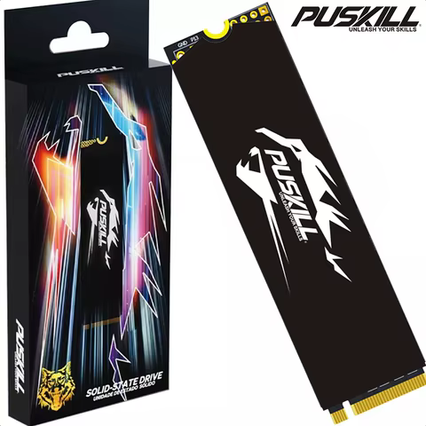 PUSKILL SSD M.2 NVMe 1TB 512GB 256GB 128GB PCIe M2 2280 Hard Disk Internal Solid State Drive Disk for Laptop Desktop 12 best sales sn850x 4tb - №11