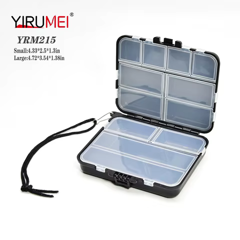 Double Sided Tackle Box Box Fishing Gear Accessory Storage Box Fishing Bait Box Mino Hard Bait Pencil Squid Fake Bait Box 6 best sales fake cash - №1