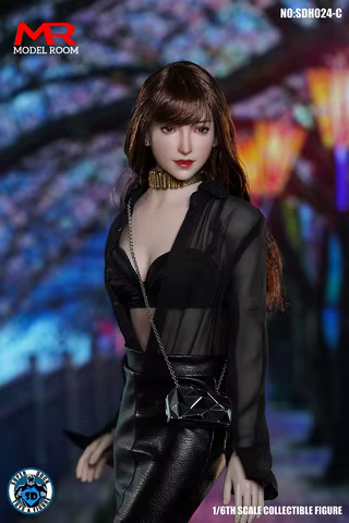 8 best sales 1 6 female head sculpt - №6