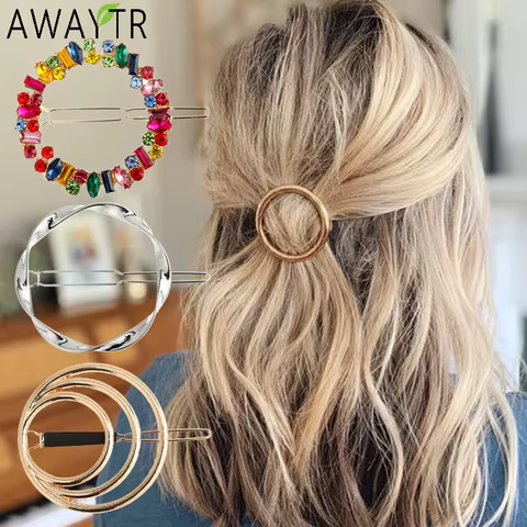10 best sales golden hair pin - №8