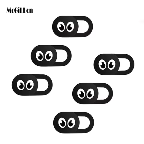 Universal Eye WebCam Cover Shutter Magnet Slider Camera Cover for IPhone PC Laptops Phone Tablet Lenses Web Cam Privacy Sticker 10 best sales ipad camera cover - №8