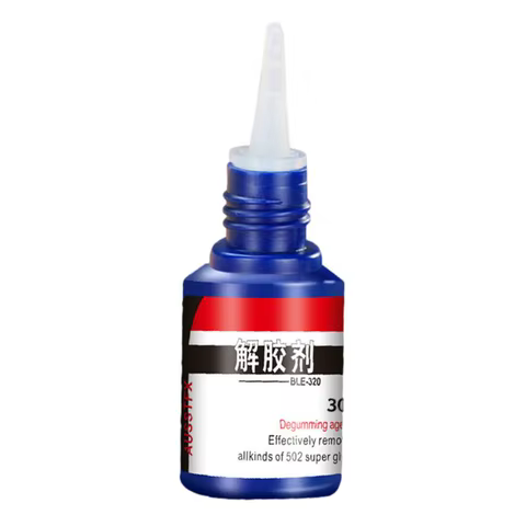 Super Glue Remover Adhesive Superglue Cleaner Debonder Quick Drying Viscosity Aerosol Solvent Multipurpose Gel Glue Remover 30g 12 best sales debonder - №10