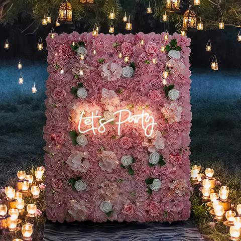 10 best sales flower wall panels - №6