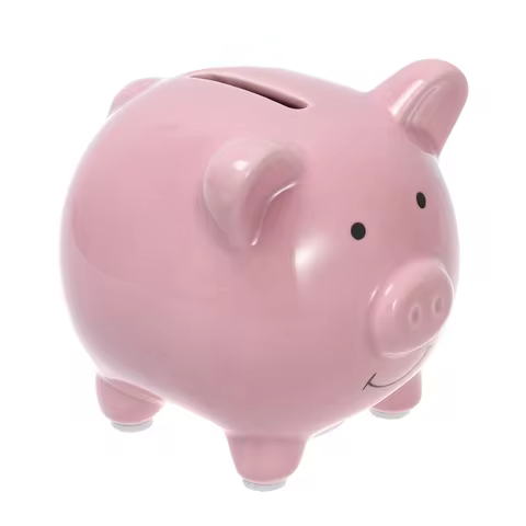 Imikeya Ceramic Piggy Bank Cute Pig Money Bank Coin Bank Girls Boys Decorative Coin Bank Money Saver Gift 12 best sales large ceramic piggy bank - №1