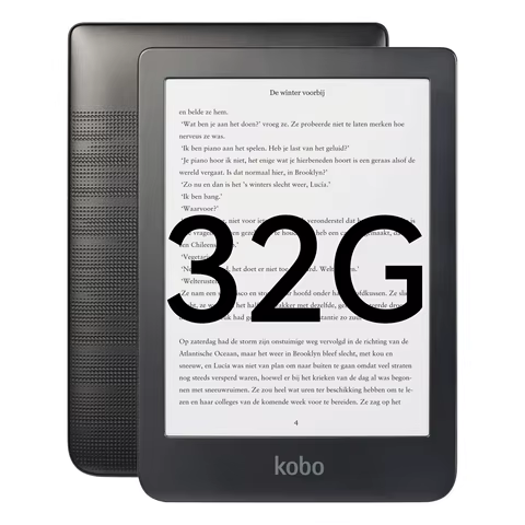 KOBO Clara HD 6“ e-Reader 300PPI N249 eink ComfortLight PRO eBook 1072x1448 e-books Reader 8G/16G/32G Carta WIFI Two-color light 10 best sales ebook reader color 10 - №9
