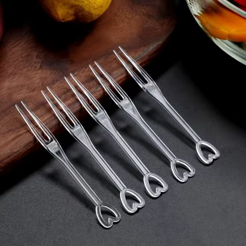 10 best sales plastic fork - №9