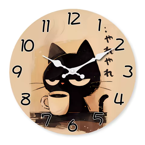 8 best sales clock cat - №2