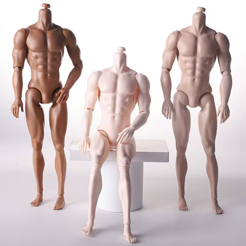 31cm Height Male Body 1/6 MJD Boy Body White Normal Tan Skin Strong Man Doll's Accessories 8 best sales starbody tan - №3