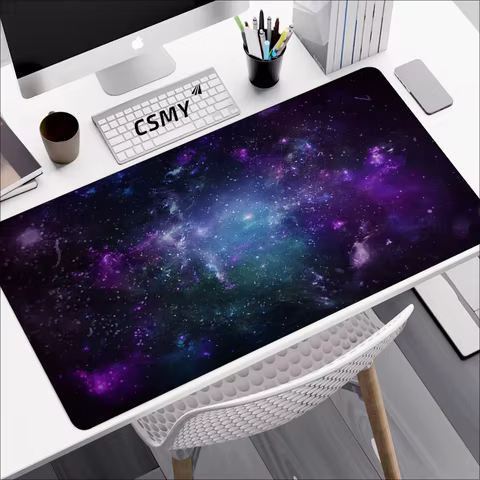 Mouse Carpet Mause Pad Gamer Galaxy Keyboard Mat Pads Gaming Desk Protector Laptops Large Mousepad Cartoon Xxl Deskmat Mats Cute 12 best sales bear mousepad - №5