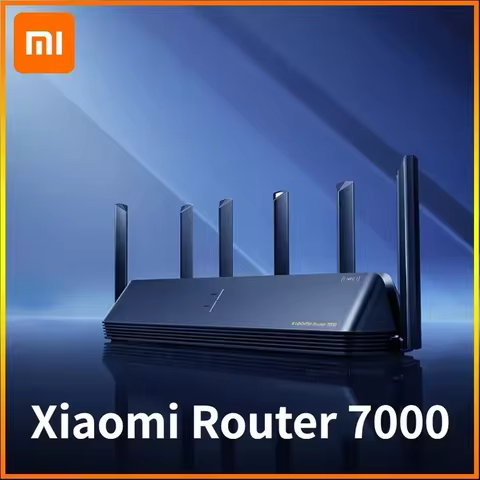 Xiaomi Mi Router BE7000 7000 Tri-Band WiFi Repeater VPN 1GB Mesh USB 3.0 IPTV 4 X 2.5G Ethernet Ports Modem Signal Amplifier 12 best sales internet modem - №11