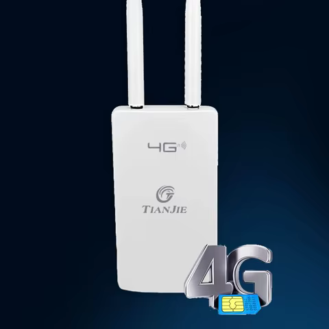 TIANJIE 4G SIM Card Router CPE905 Waterproof Wireless Wifi Modem Outerdoor Hotspot External Antenna CPE Adapter for IP Camera 12 best sales 4g lte router with outdoor antenna - №10